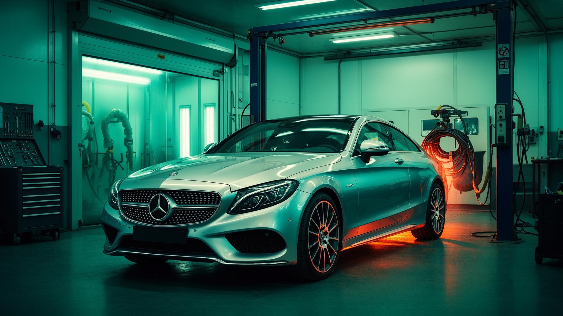 Luxury car repair at Custom Coachworks Burgess Hill