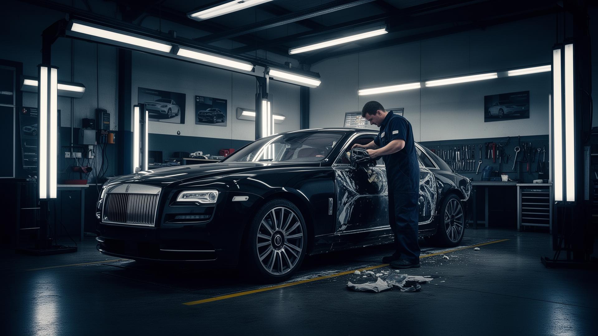 GMC Autos workshop in Honley, Huddersfield
