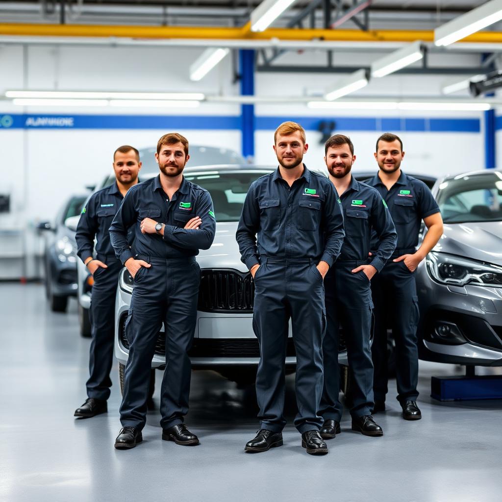 Armstrong & Burns workshop team in Leeds